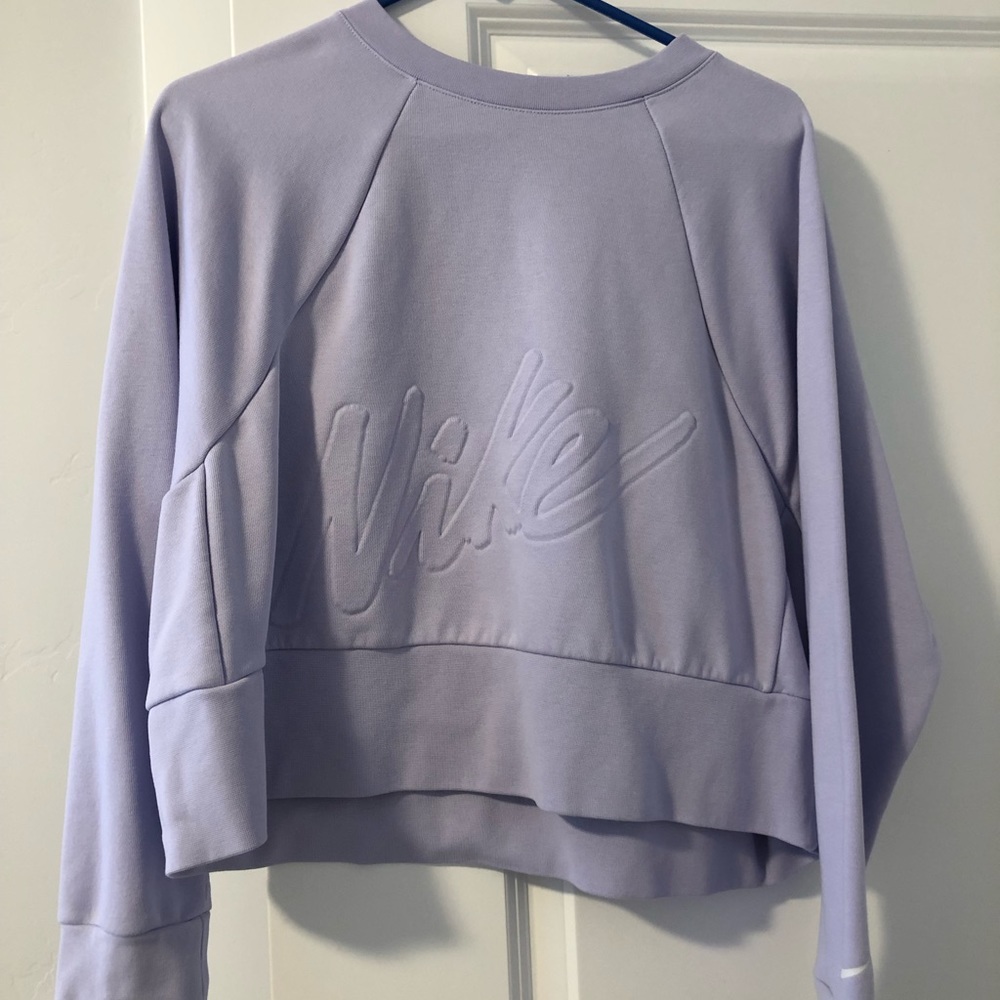 NIKE Purple Crewneck